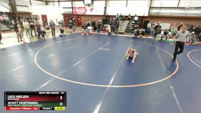 57 lbs Cons. Round 4 - Jack Nielsen, Bear River vs Wyatt Mortensen, Iron County Wrestling Academy