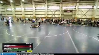 123 lbs Champ. Round 3 - Joseph Pollister, Pleasant Grove vs Tristan Bennett, Bountiful