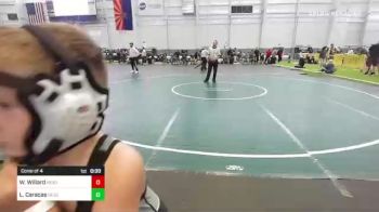 Consi Of 4 - Landon Caracas, NexGen WC vs Wyatt Willard, NexGen WC