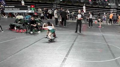 53 lbs 7th Place - Jack Booth, Unattached vs Brayden Trujillo, Drill Masters
