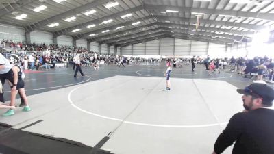 54 lbs Rr Rnd 1 - Braelynn Mancilla, Ravage WC vs Audenise Fields, Carlsbad Combat WC