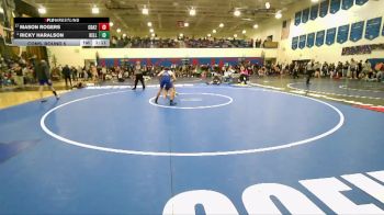 126 lbs Cons. Round 5 - Ricky Haralson, Kellogg vs Mason Rogers, CDA 2