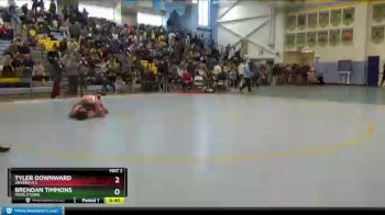 195 lbs Cons. Semi - Tyler Downward, Smyrna H S vs Brendan Timmons, Middletown