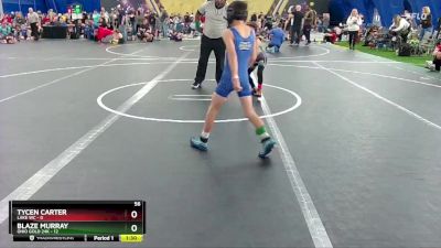 56 lbs Round 3 (8 Team) - Blaze Murray, Ohio Gold 24k vs Tycen Carter, Lake WC