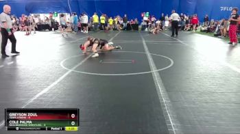 72 lbs Round 3 (8 Team) - Cole Palma, Neighborhood Wrestling vs Greyson Zoul, Terps Xtreme
