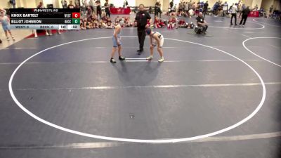 Elementary - 115 lbs Weston Hoebing, Westfield vs Ethan Strong, Becker