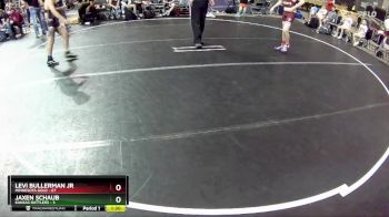120 lbs Round 3 (6 Team) - Levi Bullerman Jr, Minnesota Gold vs Jaxen Schaub, Kansas Rattlers
