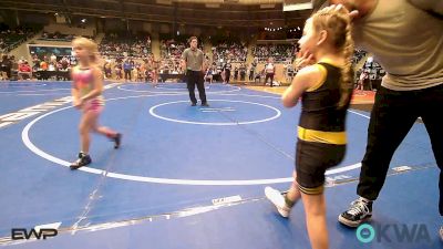 52 lbs Consi Of 8 #2 - Averly Pittman, Spartan Wrestling Fort Smith vs Kinsley Siau, Broken Arrow Wrestling Club