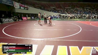 5A-215 lbs Quarterfinal - Rylen Castino, Ridgeview vs Tyler Konold, Canby