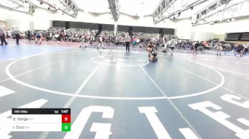 140-H lbs Round Of 32 - Gino Gorga, Olympic vs Iasah Cruz, Collingswood