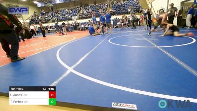 105-110 lbs Rr Rnd 3 - Liam Jones, Labette County Wrestling vs Tytan Forbes, Vinita Kids Wrestling