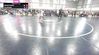 U15 Women - 50 lbs Cons. Round 1 - Araceli Nunez, WA vs Tia Hotema, HI