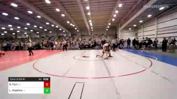 145 lbs Consi Of 64 #1 - Riley Fort, TN vs Luke Hopkins, LA