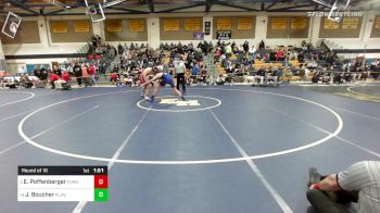 195 lbs Round Of 16 - Eliot Poffenberger, Foran vs Jacob Boucher, Plainville