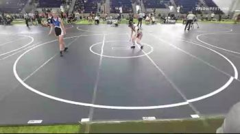 123 lbs Quarterfinal - Braelyn Troxell, Kodiak Wrestling vs Jerzi Tully, HD Jets