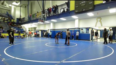 106 lbs Semifinal - James Moore, McLain vs David Uribe, Fort Smith Northside