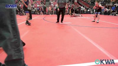 88 lbs Final - Joshua Back, Raw Wrestling Club vs Caden Bowling, Blackwell Wrestling Club