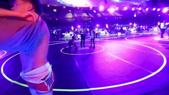 95 lbs Rr Rnd 3 - Eli Mendoza, Gilroy Hawks vs Jason Liau, Amatuer Wrestling Academy