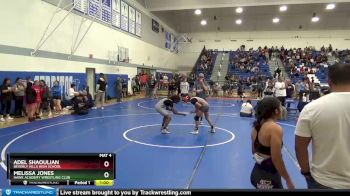 116 lbs Cons. Round 2 - Adel Shaoulian, Beverly Hills High School vs Melissa Jones, Hawk Academy Wrestling Club