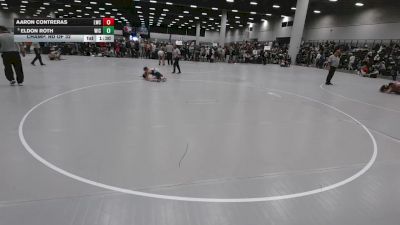 106 lbs Champ. Rd Of 32 - Eldon Roth, Weigh In Club vs Aaron Contreras, Legacy Wrestling Center