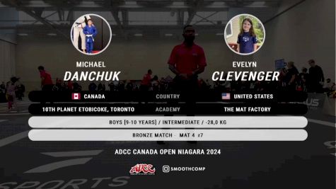 Michael Danchuk vs Evelyn Clevenger 2024 ADCC Niagara Open