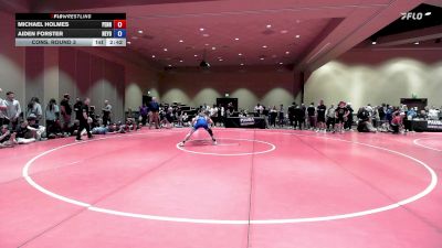 132 lbs Cons. Round 3 - Michael Holmes, Pennsylvania vs Aiden Forster, New York