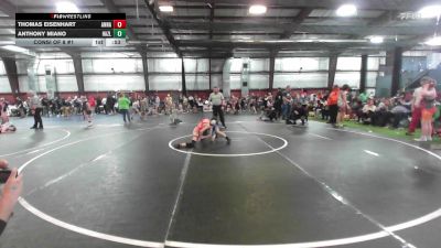 Consi Of 8 #1 - Thomas Eisenhart, Annandale vs Anthony Miano, Hazlet