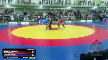 50kg Semifinal - Keerat Parmar, Team Impact WC vs Japjee Singh, Canadian Mal Wrestling