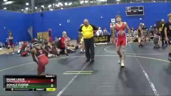 125 lbs Round 3 (4 Team) - Duane Leslie, Untouchables Purple vs Donald Eugene, Elite Athletic Club