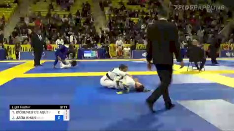 THAMIRES DIÓGENES DE AQUINO vs JESSAMINE JADA KHAN 2022 World Jiu-Jitsu IBJJF Championship