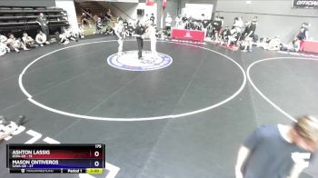 175 lbs Round 3 (16 Team) - Ashton Lassig, IEWA-GR vs Mason Ontiveros, SJWA-GR