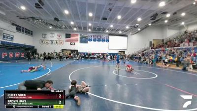 44-45 lbs Round 2 - Rhett Suek, Casper Wrestling Club vs Padyn Hays, Riverton USA Wrestling