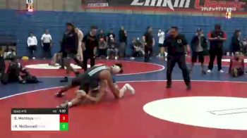 171 lbs Quarterfinal - Sergio Montoya, Clovis North vs Khale McDonnell, Fountain Valley