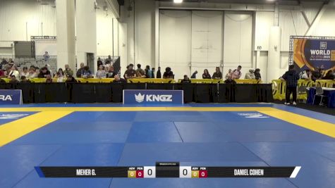 Daniel Cohen vs Meher G. 2025 World IBJJF Jiu-Jitsu No-Gi Championship