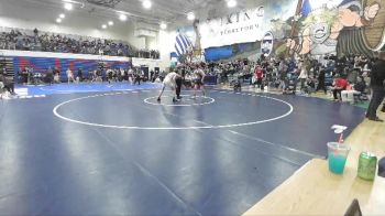 132 lbs Champ. Round 2 - Clintin Hansen, St. Maries vs Eian Schwecke, Moscow