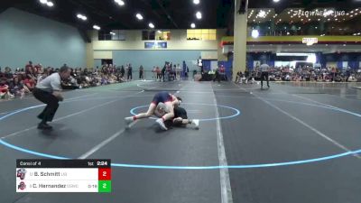 133 lbs Consi Of 4 - Blake Schmitt, Liberty vs Caleb Hernandez, Ohio State WC