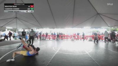 144 lbs Champ. Round 1 - Cameron Conner, Clovis High Wrestling vs Braxton Bean, San Clemente