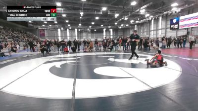 53 lbs Cons. Sub-semis - Adriel Rasmussen, Rock Of Redmond Wrestling vs Cedar Nelson, Orting Jr. Cardinals Wrestling