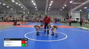 90 lbs Prelims - Weston Borgers, Revival White vs Jake Adams, Team Nauman Purple