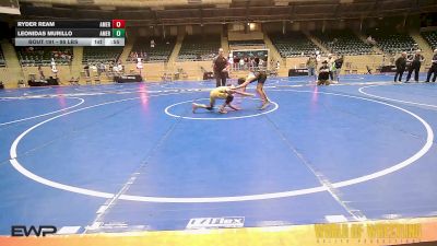 95 lbs 2nd Place - Ryder Ream, American Dream Wrestling Club vs Leonidas Murillo, American Dream Wrestling Club