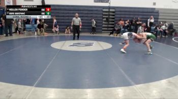 90 lbs Cons. Round 4 - Gus Jakovac, Homedale Wrestling Club vs Kellen Fender, Hawk Wrestling Club