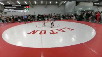 115 lbs Cons. Round 6 - Kailey McGuire, Severance vs Bailey Hayes, Cleveland