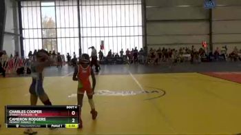 56 lbs Round 2 - Cameron Rodgers, Midwest Maniacs vs Charles Cooper, Dynasty Ruthless