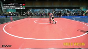 66 lbs Consi Of 8 #2 - Dylan Hetterley, Walla Walla Wrestling vs Giavanna ODonnell, Greenwave Youth Wrestling Club
