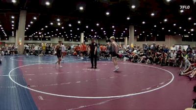 132 lbs Quarters & 3rd Wb (32 Team) - Cael Brubaker, North DeSoto Red vs Ben Southern, The Factory Wrestling