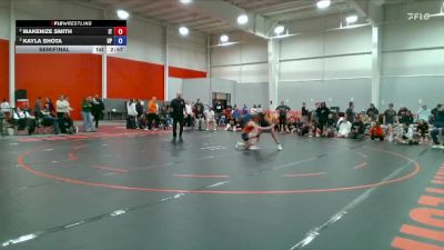 110 lbs Semifinal - Kayla Shota, Providence vs Makenize Smith, Indiana Tech
