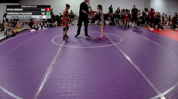 90 lbs Round 5 (6 Team) - Leilanni Huggins, Cordoba Trained vs Sophia Trexler, Slick Chicks