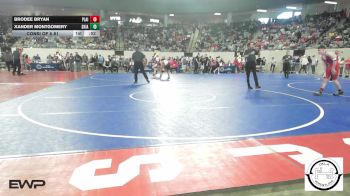 120 lbs Consi Of 8 #1 - Brodee Bryan, Plainview JH vs Xander Montgomery, Skiatook Bulldog Wrestling