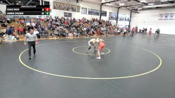165 lbs Champ. Round 2 - Chaz Rich, Georgetown (KY) vs James Dozier, Marian