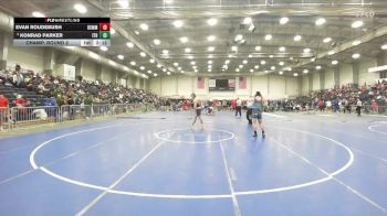 174 lbs Champ. Round 2 - Evan Roudebush, USMAPS vs Konrad Parker, Ithaca